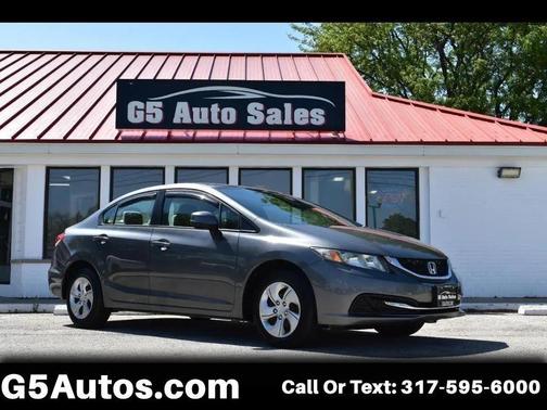 Polished Metal Metallic 2013 Honda Civic LX