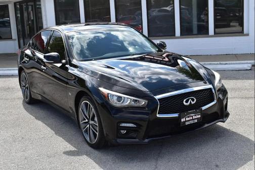 Black Obsidian 2016 INFINITI Q50 3.0t Sport