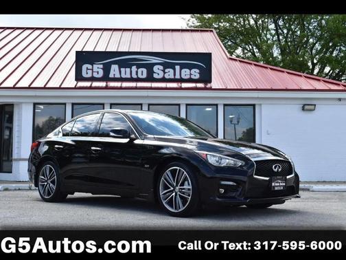Black Obsidian 2016 INFINITI Q50 3.0t Sport
