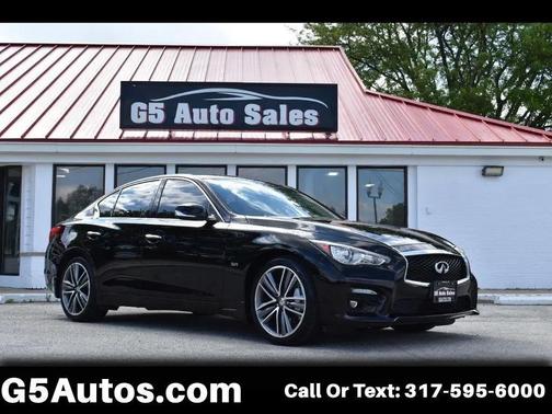 Black Obsidian 2016 INFINITI Q50 3.0t Sport