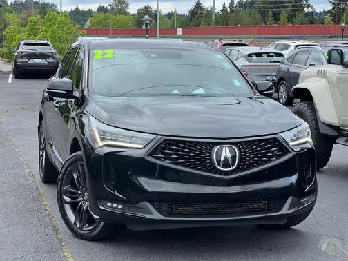 Majestic Black Pearl 2022 Acura RDX A-Spec Package
