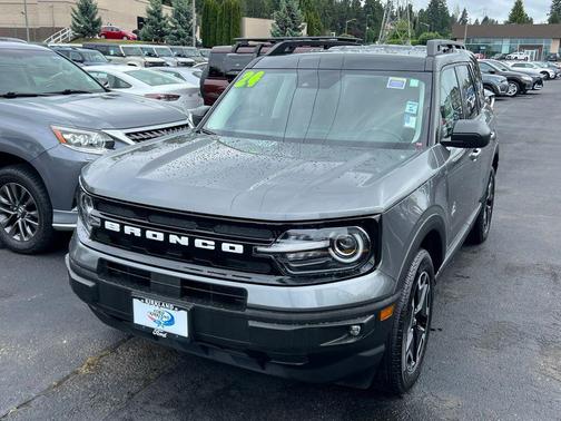 Carbonized Gray Metallic 2024 Ford Bronco Sport Outer Banks