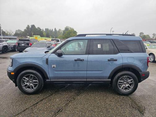 Azure Gray Metallic Tri-Coat 2025 Ford Bronco Sport Big Bend