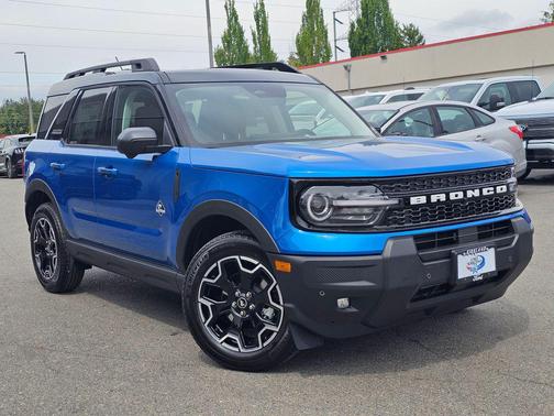Velocity Blue Metallic 2025 Ford Bronco Sport Outer Banks