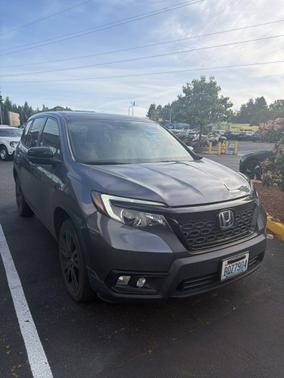 Modern Steel Metallic 2019 Honda Passport Sport
