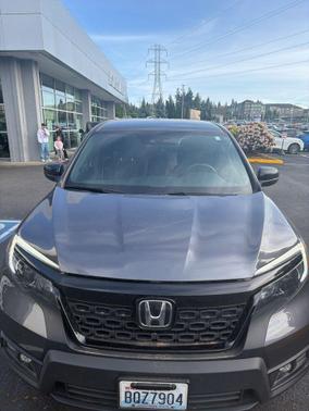 Modern Steel Metallic 2019 Honda Passport Sport