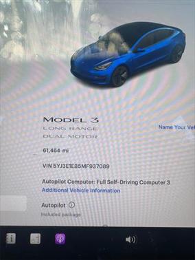 2021 Tesla Model 3 Long Range