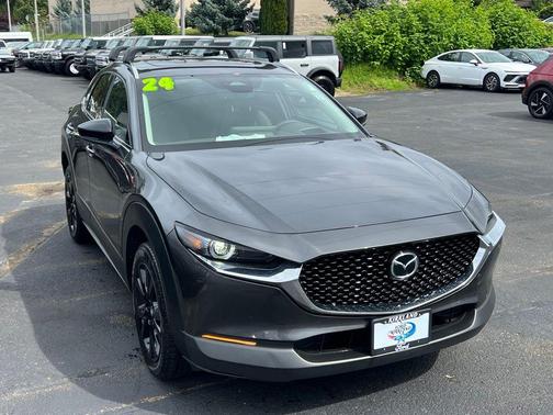 Machine Gray Metallic 2024 Mazda CX-30 2.5 Turbo Premium Package