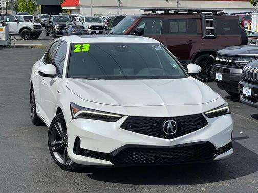 Platinum White Pearl 2023 Acura Integra A-SPEC Technology