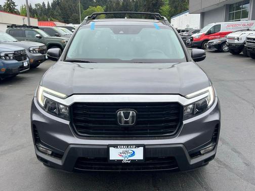 Modern Steel Metallic 2023 Honda Ridgeline RTL-E
