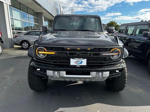 Shadow Black 2025 Ford Bronco Raptor