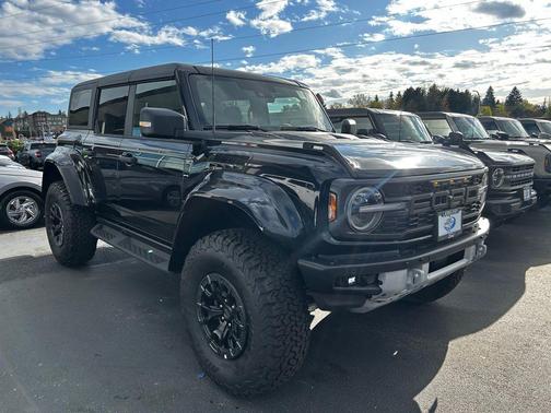 Shadow Black 2025 Ford Bronco Raptor
