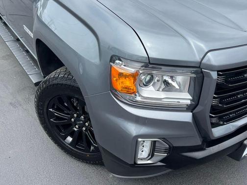 Satin Steel Metallic 2022 GMC Canyon Elevation