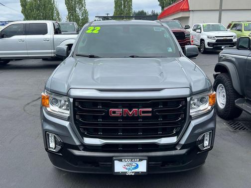 Satin Steel Metallic 2022 GMC Canyon Elevation