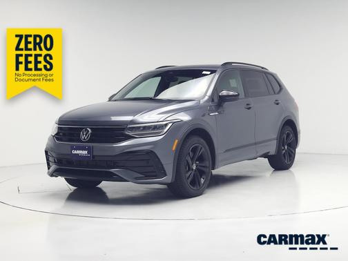 Gray 2023 Volkswagen Tiguan SE R-Line Black