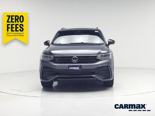 Gray 2023 Volkswagen Tiguan SE R-Line Black