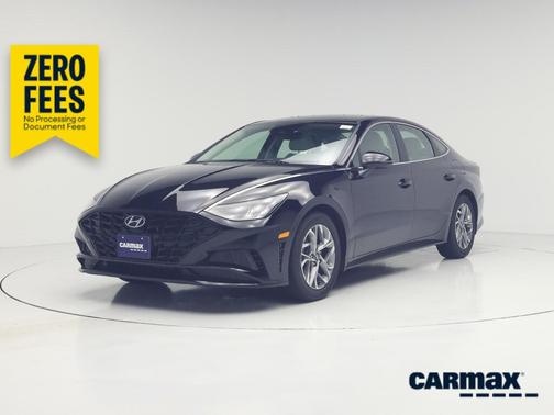 Black 2023 Hyundai SONATA SEL