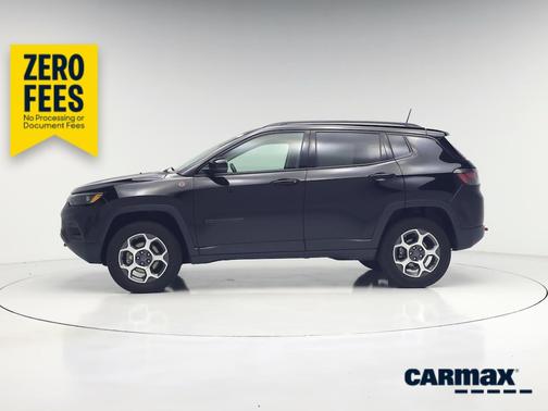 Black 2022 Jeep Compass Trailhawk