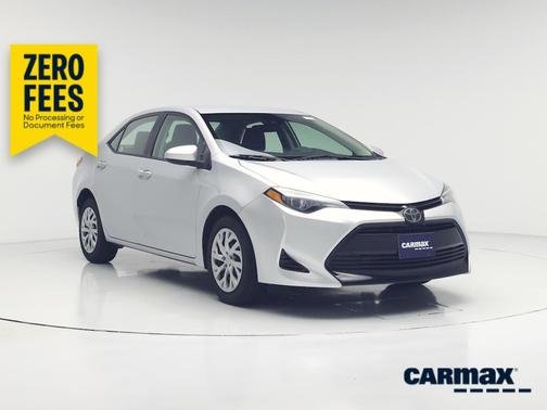 Silver 2018 Toyota Corolla LE