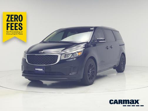 Black 2017 Kia Sedona LX