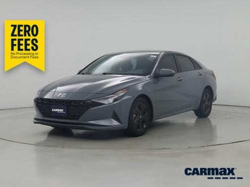 Gray 2022 Hyundai ELANTRA SEL
