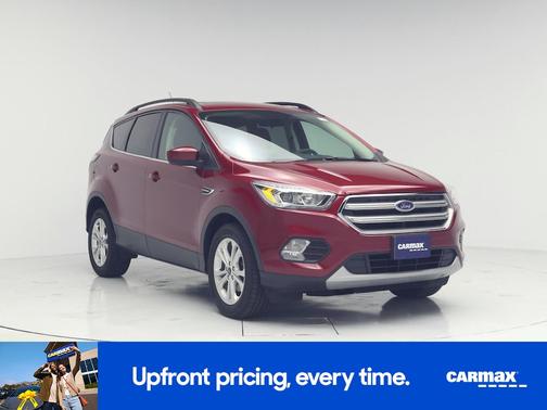 Red 2017 Ford Escape SE