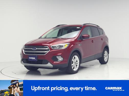 Red 2017 Ford Escape SE