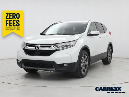 White 2019 Honda CR-V EX