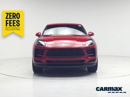 Red 2021 Porsche Macan