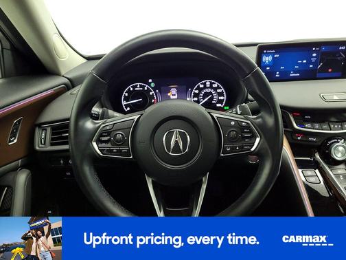 White 2021 Acura TLX Technology