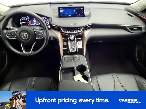 White 2021 Acura TLX Technology