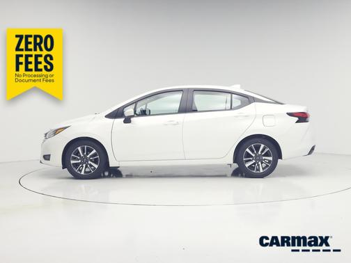 White 2025 Nissan Versa SV