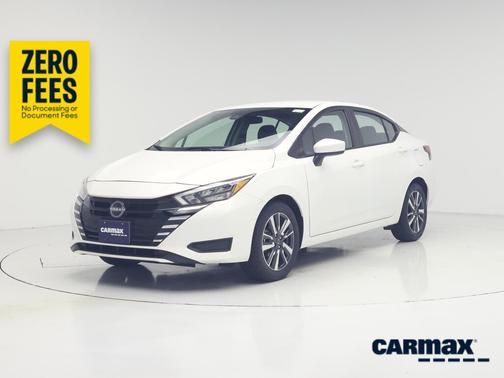 White 2025 Nissan Versa SV