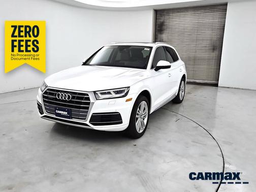 White 2018 Audi Q5 Premium Plus