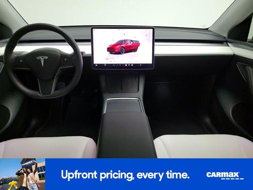 Red 2023 Tesla Model Y Long Range