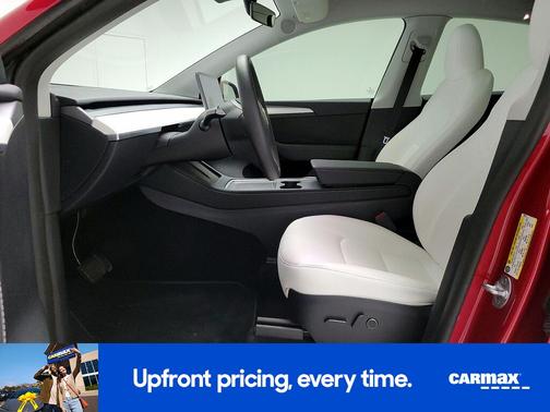 Red 2023 Tesla Model Y Long Range