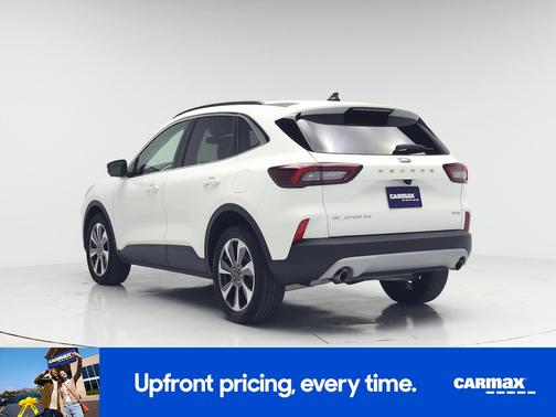 White 2023 Ford Escape Platinum