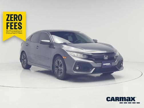 Gray 2018 Honda Civic EX-L