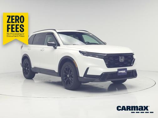 White 2025 Honda CR-V Hybrid Sport-L