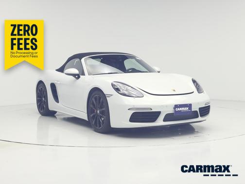 White 2017 Porsche 718 Boxster S