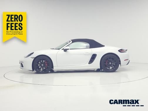 White 2017 Porsche 718 Boxster S