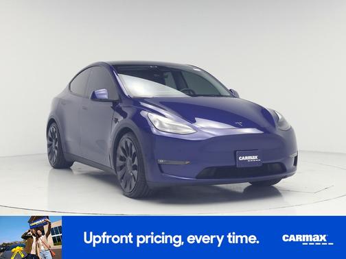 Blue 2023 Tesla Model Y Performance