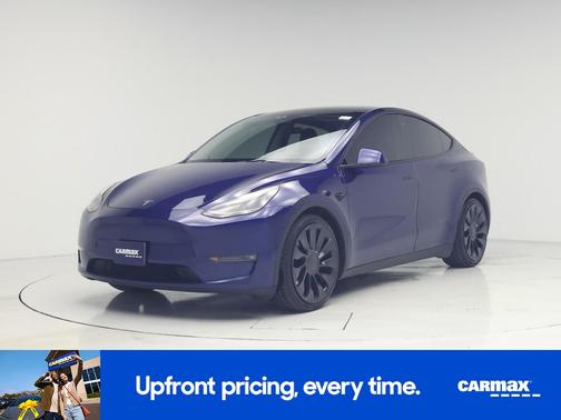 Blue 2023 Tesla Model Y Performance