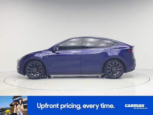 Blue 2023 Tesla Model Y Performance