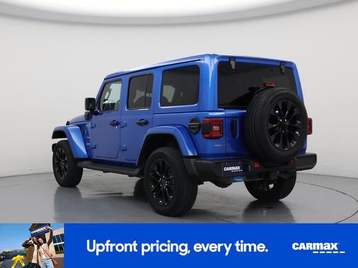 Blue 2024 Jeep Wrangler 4xe Sahara