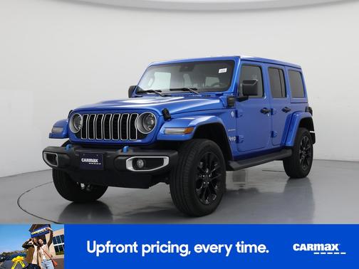 Blue 2024 Jeep Wrangler 4xe Sahara