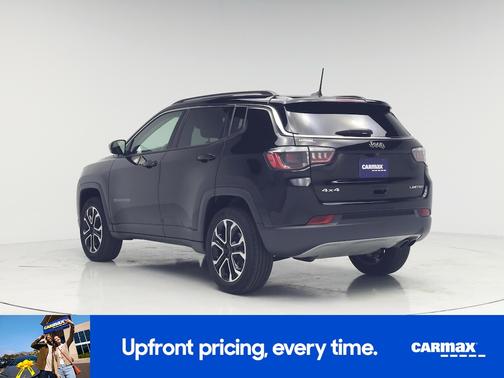 Black 2022 Jeep Compass Limited
