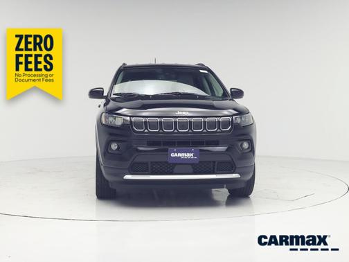 Black 2022 Jeep Compass Limited