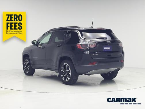Black 2022 Jeep Compass Limited