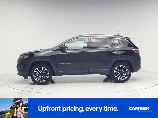 Black 2022 Jeep Compass Limited
